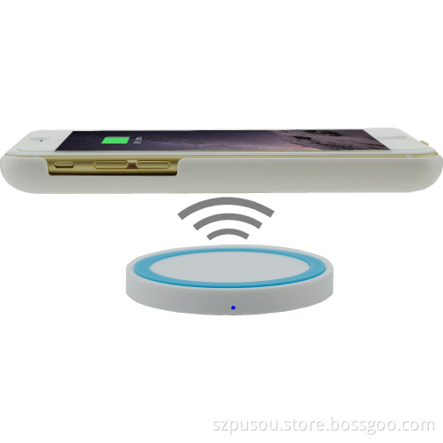 Pocket size Qi Wireless charger for iphone 6 plus